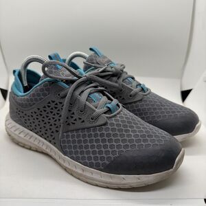 Cheeks Tony Little Women's Barefoot Shoes Sz 9 Blue/Gray Fitness Running